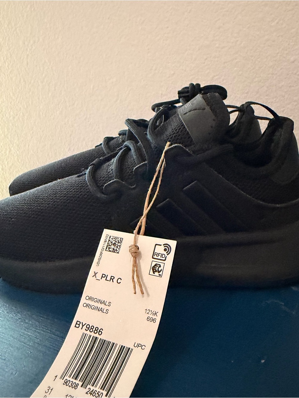 adidas Kids X_PLR C Black Sneakers
